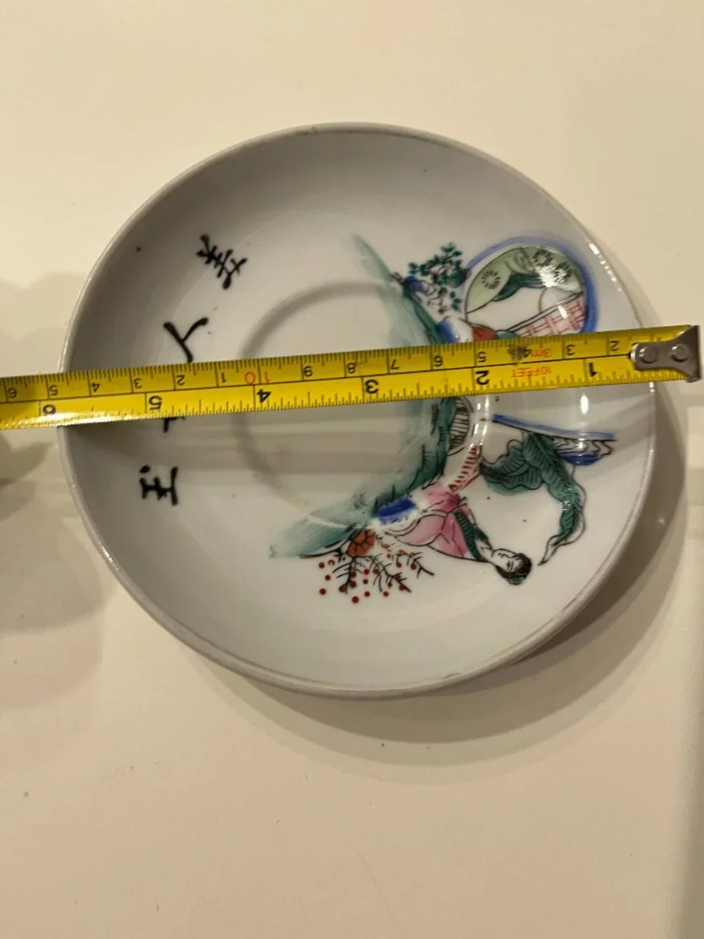 Vintage FS Louie Berkeley CA Teacup and Saucer Set Chinese Geisha Restaurant War